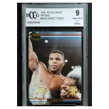 1991 Ringlords Promo Mike Tyson Rookie BCCG 9