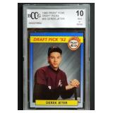 1992 Front Row Draft Picks Derek Jeter Rookie