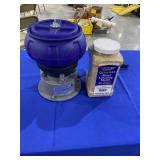 Electric brass cleaner and media