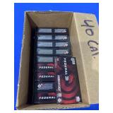 500 Rounds, 40 S&W, 180 Grain, FMJ