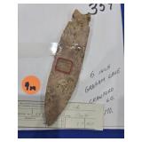 6" Graham Cave Arrowhead