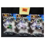 3 Hot Wheels Batman sets: Mr. Freeze Escapes, The