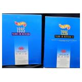 1995 and 1996 Hot Wheels Year Review collections