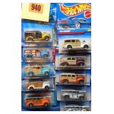 10 Hot Wheels: various series '40s Woodie