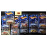 9 Hot Wheels: 2003 First editions Golden Arrow,