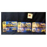 3 Hot Wheels Caterpillar action machines: