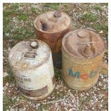 Metal Gas or Oil Cans