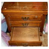 Wooden Nightstand