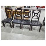 Wooden Padded Dining Chairs