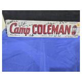Camp Coleman Sign