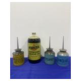 Pennzoil Motor Oil and Vintage Oil Cans