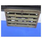 Vinatge Wooden Lantern Crate
