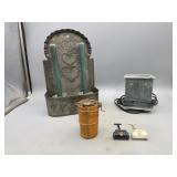 Home Decor & Vintage Cast Bank & Salt & Peppers