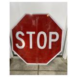 Metal Stop Sign 30"X30"