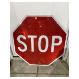 Metal Stop Sign 30"X30"