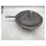 Cast Iron Deep Skillet w/ Lid