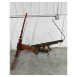 Antique Hand-Powered Drag Saw