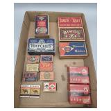 Vintage Matchbooks & Boxes