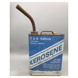 Vintage Metal 2 Gallon Kerosene Can