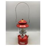 Vintage Coleman 200A 1973 Red Single-Mantle