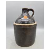 Brown Glazed Crock Jug