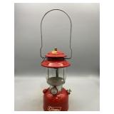 Vintage Red Coleman 200A 1971 Single-Mantle