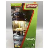 Vintage Coleman Dual Fuel Lantern "new in the