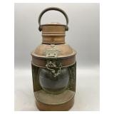 Vintage Tung Woo Copper Nautical Stern Lantern