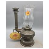 Vintage Dietz Bestov Handlamp