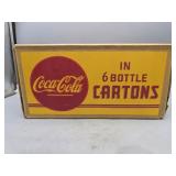 VIntage Cardboard Coca-Cola Box