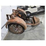 Vinatge Water Pump & Wagon