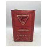 Vintage 1 Gallon Jug of DeLaval Oil