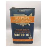 All State Cross Country Motor Oil Jug