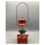 Vintage Coleman 200A 1955 Red Camping Lantern