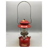 Vintage Red Coleman 200A 1964 Pressure Lantern