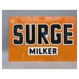 Metal Surge Milker Sign