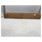 Vintage Wooden Candle Box