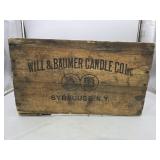 Will & Baumer Candle Co Crate