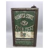 Vintage Quaker State 5 Gallon Oil Can