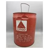 5 Gallon Citgo Gear Oil Can
