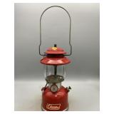 Vintage Coleman 200A 1965 Red Camping Lantern