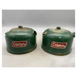 Vintage Green Coleman Stove Fuel Founts