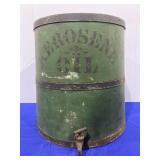Vintage Wooden Kerosene Oil  Bucket