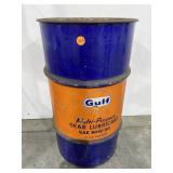 Gulf Gear Lubricant Metal Can 27"X14"