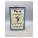 Vintage Maytag Motor Oil Can