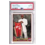2003 Topps LeBron James Rookie - PSA 8
