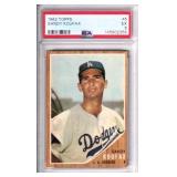 1962 Topps Sandy Koufax - PSA 5