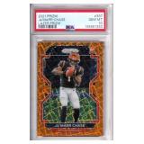 2021 Prizm Laser JaMarr Chase - PSA 10