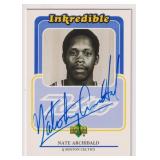 1999 Upper Deck Inkredible Nate Archibald