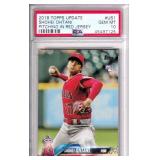 2018 Topps Update Shohei Ohtani Rookie - PSA 10